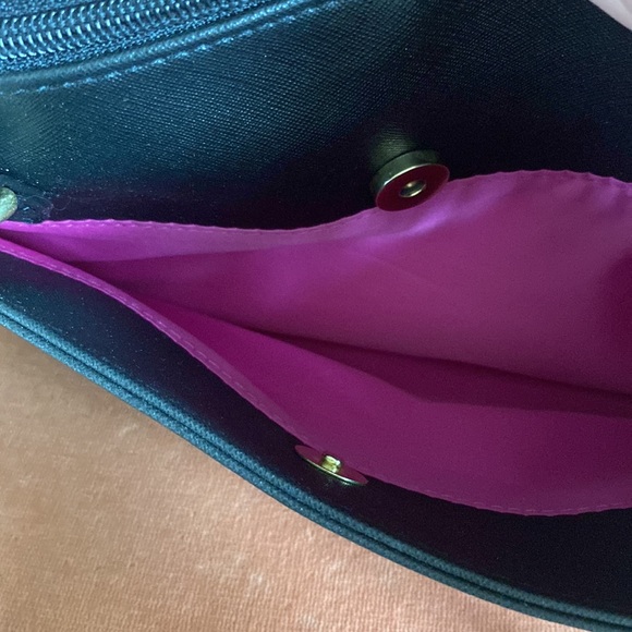 Nicole by Nicole Miller handbag. NWOT in black saffiano-type finish. - Picture 6 of 11